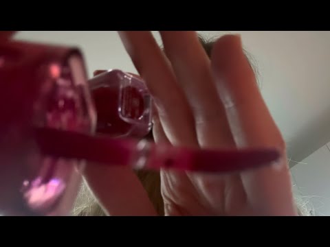 (asmr) showing you all of my lip products (makeup)