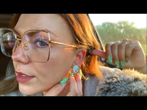 asmr at sunrise 🌅 (whispering, tingly triggers, + fortune telling)