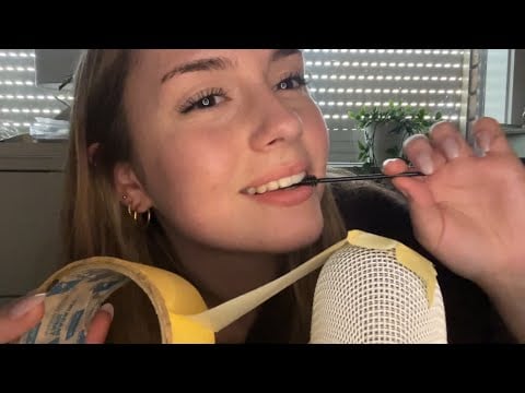 ASMR for tingle immunity!! Loud sounds ON the mic 