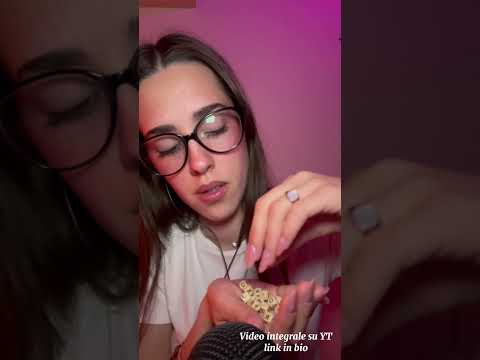 video già online sul canale 💜🩷 #asmr #relax #triggersforsleep #perte ￼