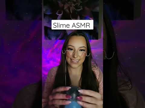 What do you think? SLIME ASMR 💙 #slime #slimeasmr