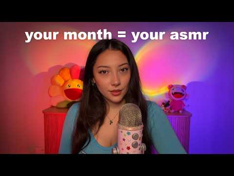 Your birth month, your ASMR sound