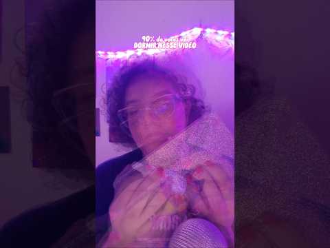 90% das pessoas DORMEM NESSE VÍDEO 😱 #asmr #asmrtapping #asmrtappingnotalking #asmrtappingsounds
