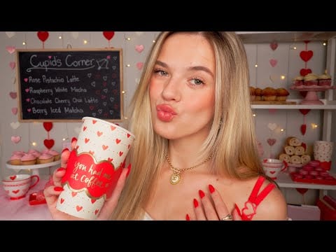 ASMR Cupid's Corner Cafe: Flirty Barista Roleplay 🏹☕❤️‍🔥