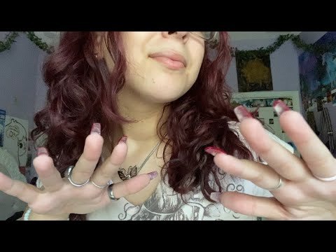 ASMR | lofi hand movements + sounds and rambles