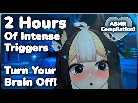 ASMR | Intense Triggers to turn your brain off! 2 hours for the best sleep (No Talking)