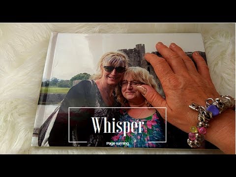 ASMR - Flipping through photo book (Whisper)