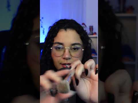 ASMR pincel na tela DELICADINHO
