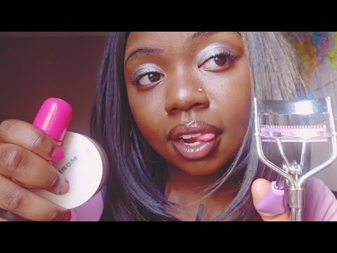 ASMR Doing Your Soft Girl Makeup 🩷 (you’re about to feel so pretty) LOFI