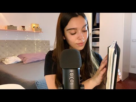 ASMR ITA | Citazioni per motivarti e rilassarti • intense whispering • paper sounds