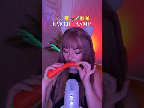 Emoji ASMR 🥰🫰 #asmr #asmrtriggers #emojichallenge