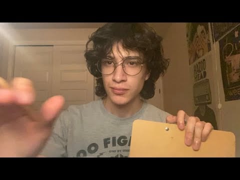 ASMR Lofi Cranial Nerve Exam | Soft Spoken 💤