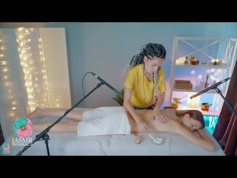 Restful ASMR Massage Using Relaxation Tools