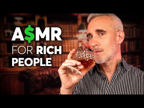 ASMR For $$ Rich People💰Millionaire Roleplay in a Cozy Mansion Library