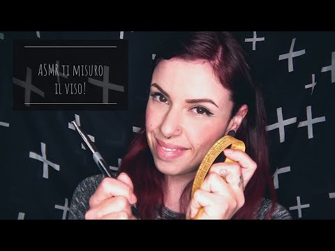 ASMR misuro il tuo viso! (whispering, rumore bianco)