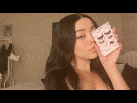 asmr//ur friend does ur lashes !