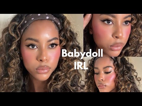 My UPDATED IRL Babydoll Look| Beginner Friendly | Intermediate Friendly Tutorial |MakeupbySaint
