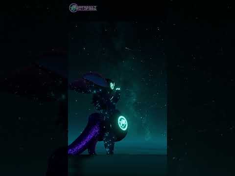 Tiny Protogen gazing upon the stars🌌💫☄️#ASMR #asmr #furry #vrchat #protogen #furryprotogen