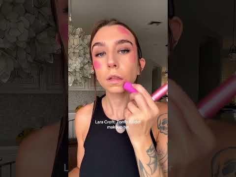Lara Croft makeup tutorial