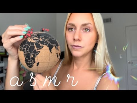 ASMR Roleplay Planning Your Summer Vacation ✈️ Personal Attention, Typing, Paper Scratching