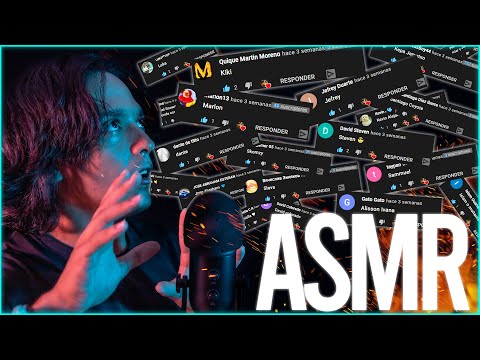 ASMR SUSURRANDO LOS NOMBRES DE MIS SEGUIDORES (ESPECIAL 15K)