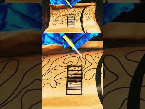 Tracing Squiggles ASMR #satingloves #asmrlikeasandbox #relax #tracingasmr