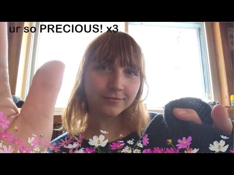 asmr to get you NICE and WARM (hold still, "good... good...", kisses)