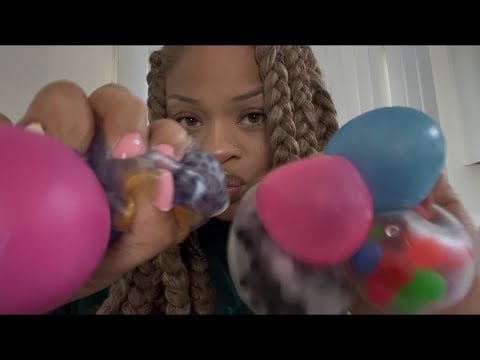 ASMR! Tingly Stress Ball Sounds! ✨SO SATISFYING!