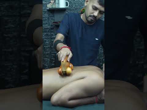 Ultimate Wooden Tool ASMR Full Body Massage | Deep Relaxation & Sleep #shorts