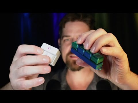 ASMR Click Switches & Ear-To-Ear Mouth Sounds for Tingles (Fidget Toy)