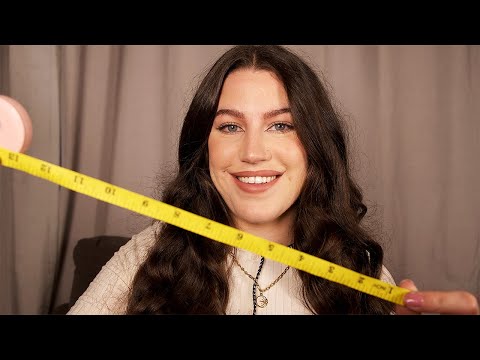 ASMR | Measuring You for a Suit📏Tape Sounds, Personal Attention