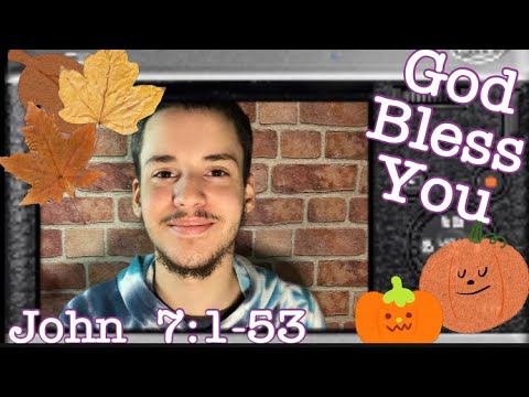 Bible Reading Of “John 7:1-53” With Malachi 