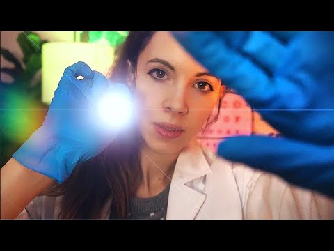 ASMR Realistic Orbital Medical Exam | 4k Eye Examination