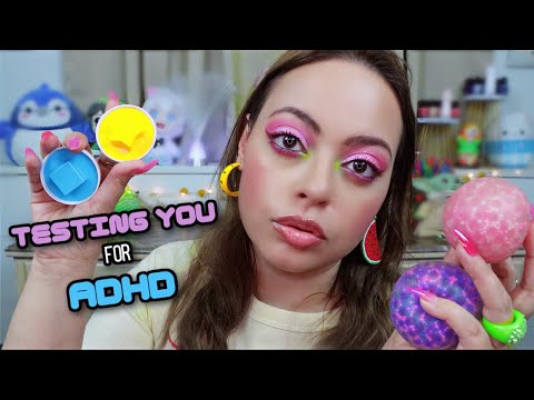 ASMR|🔺Testing You for ADHD🔻- FOCUS TESTS, Follow My Instructions, VISUAL TRIGGERS
