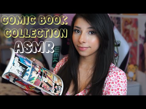 ASMR Sharing My Comic Book Collection