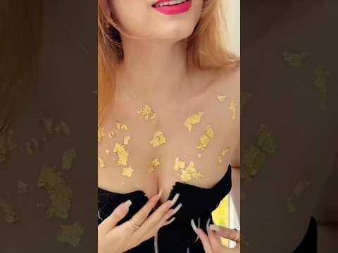 #viral #asmr #shorts #fabricscratching #naturalnails #gold