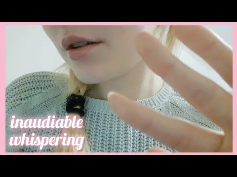 lofi asmr | inaudible whispering 💤  [lots of mouth sounds]