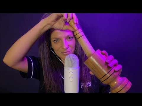 ASMR | Basic, but Sensitive (Tapping, Brushing, Scratching, Mouth Sounds, Lid Sounds)