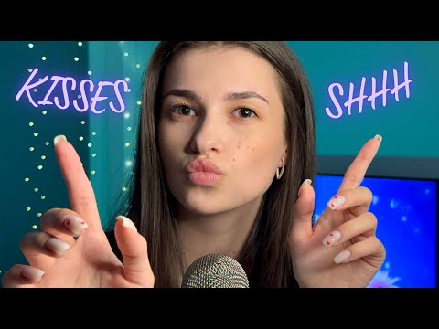 Asmr | Kisses😘 Shhh & Goodnight While You Sleep💋😴