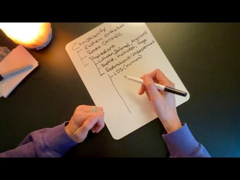 Why I Left the Mormons Off My Christian Church Chart ~ Soft-Spoken ASMR