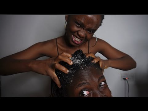 ASMR FAST AND AGGRESSIVE SCALP SCRATCHING AND MASSAGE FOR DEEP SLEEP 😴 