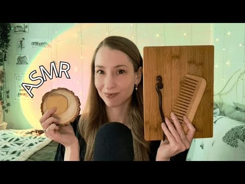 ASMR | Relaxing & Soothing Wood Triggers | Scratching, Tapping, Rubbing Wood on Wood 🪵✨