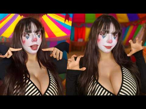 GAROTA PALHAÇO TE FAZ DORMIR 🤡 ASMR