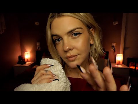 ASMR | Je t’aide à t’endormir 🌙 ambiance cosy et feu de cheminée