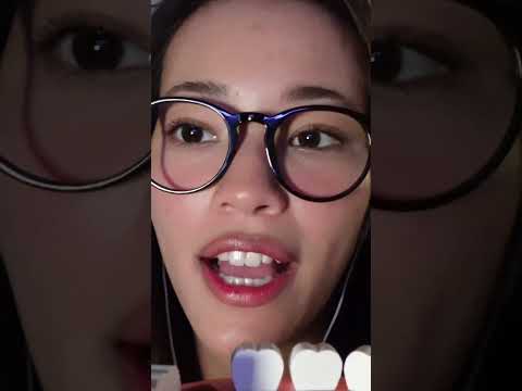ASMR wooden dentist ear to ear whispering   #asmr #shorts #tingles #asmrsounds #relax #asmrvideos