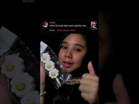 ASMR Pen Squishy with No Mic 🌼 #asmr #squishy #squishyasmr