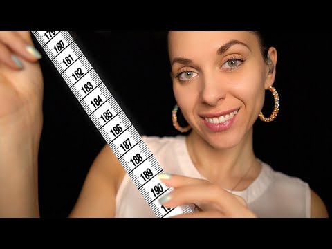 ASMR Measuring Your Face & Writing It Down Roleplay for SLEEP