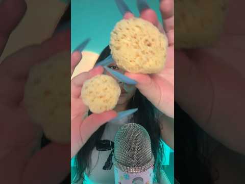 REALLY tingly sponges! 🧽 #asmr